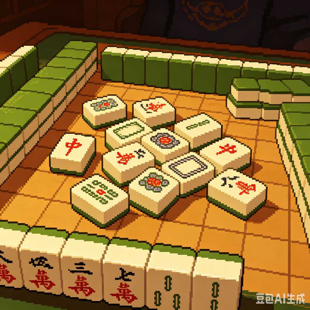 trending mahjong tiles set
