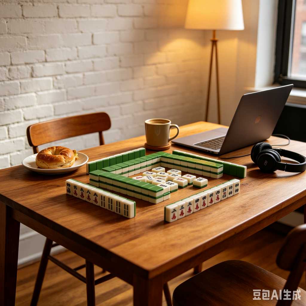 two tone mahjong set design